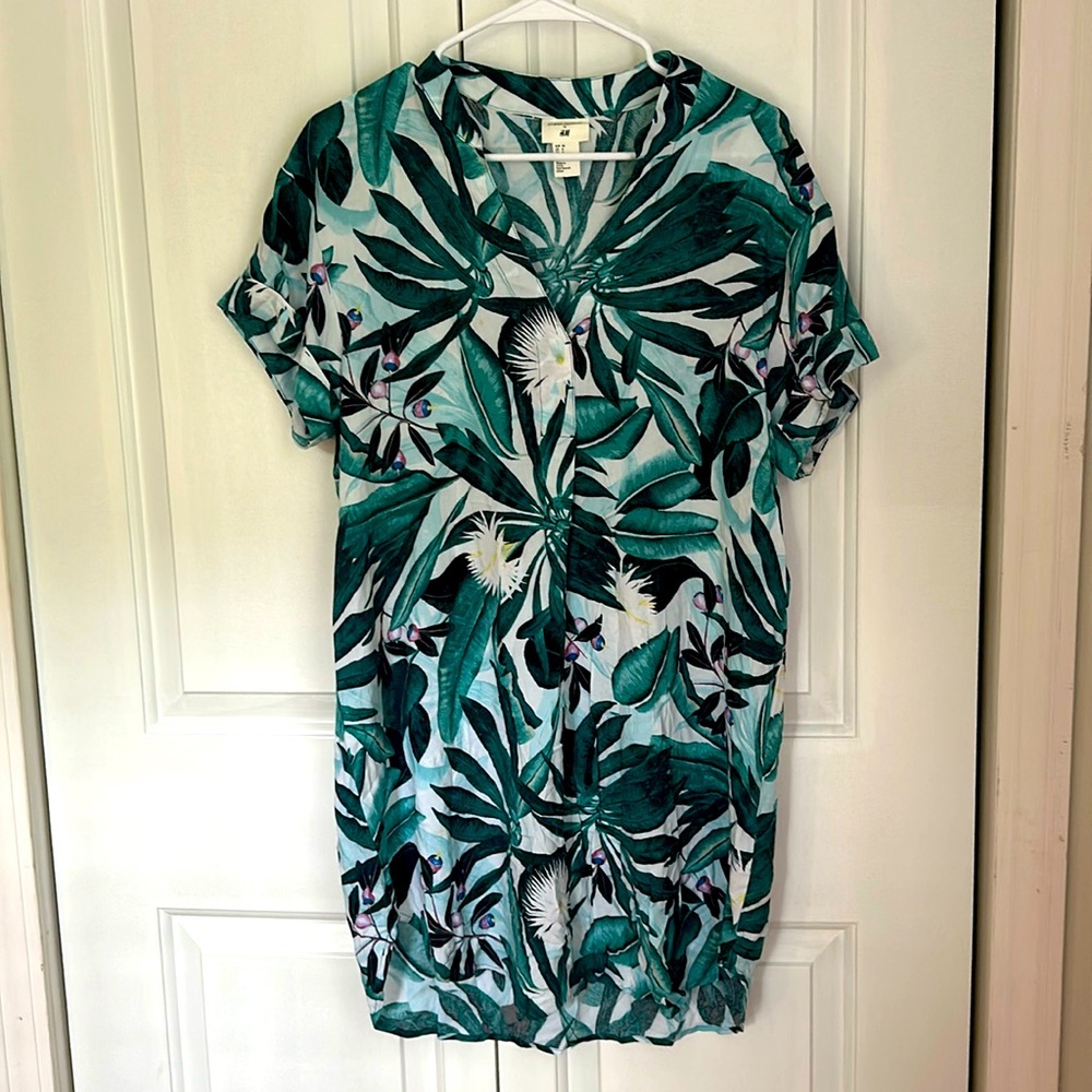 H&M x Ana Glover Tropical Jungle Dress